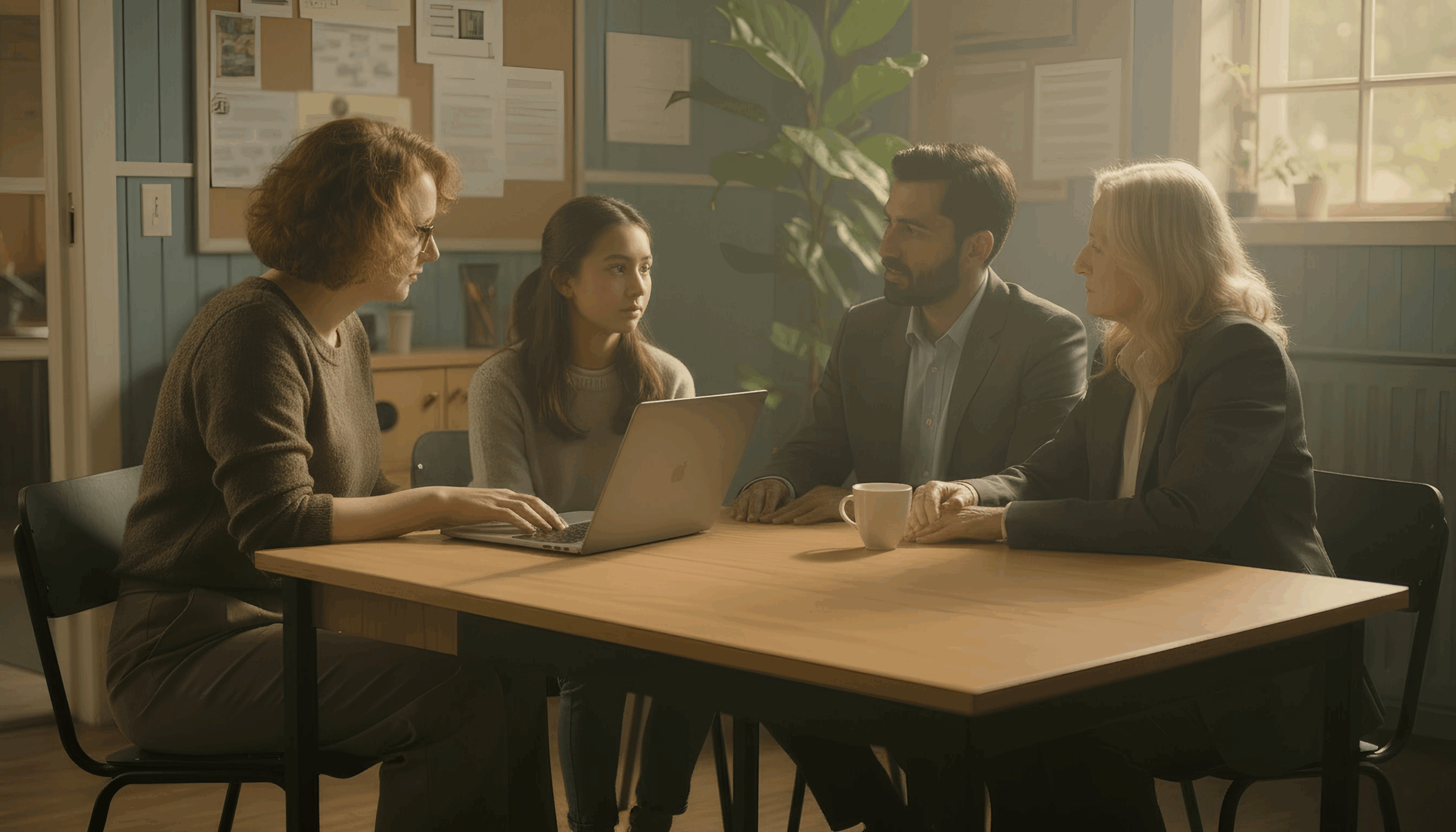 Ouders in goed systeem gesprek met school